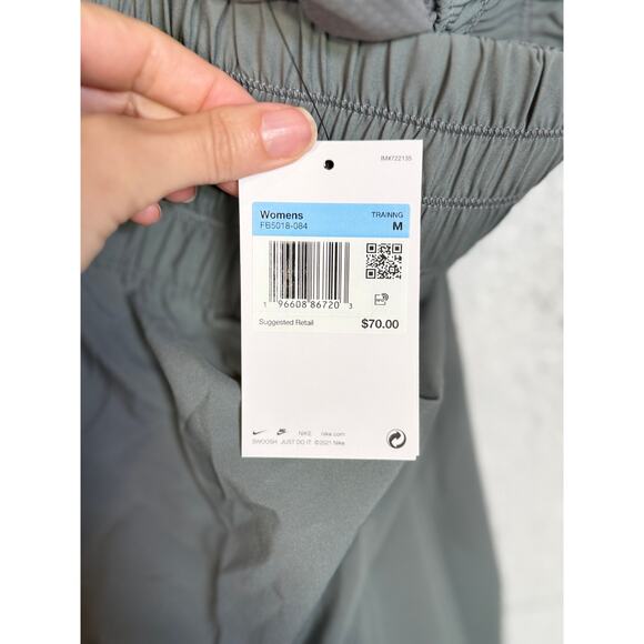 Nike Women's Dri-fit One Ultra High-Waisted Pants - Smoke Grey medium$70 - Picture 9 of 10